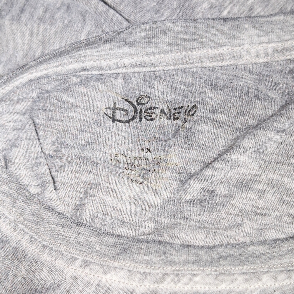 Disney Minnie Mouse Heather Gray Women's Tee - Picture 4 of 4